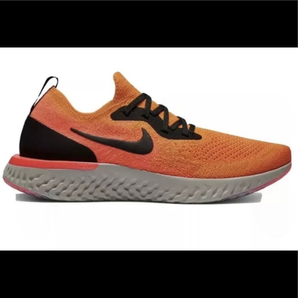 Nike Epic React Flyknit Copper Flash Shoes Sz 14 - Picture 2 of 9